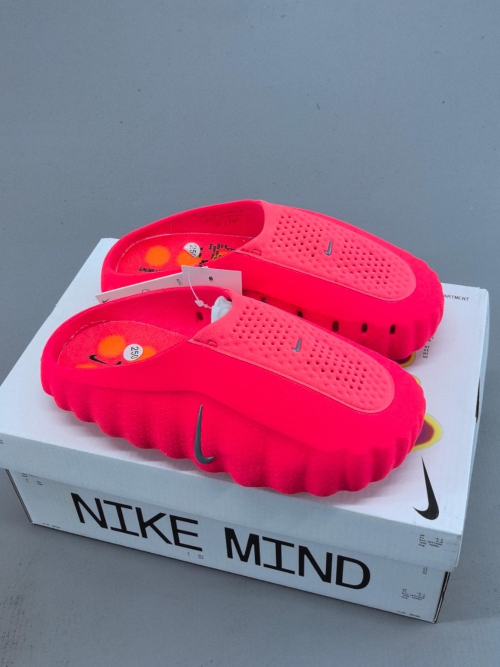 Nike Kids Hot Pink Slip-On Foam Sandals